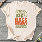 Big Bass Energy T-Shirt in Natural | River Giants Club