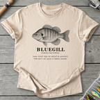 BLUEGILL Definition T-Shirt in Sand | River Giants Club