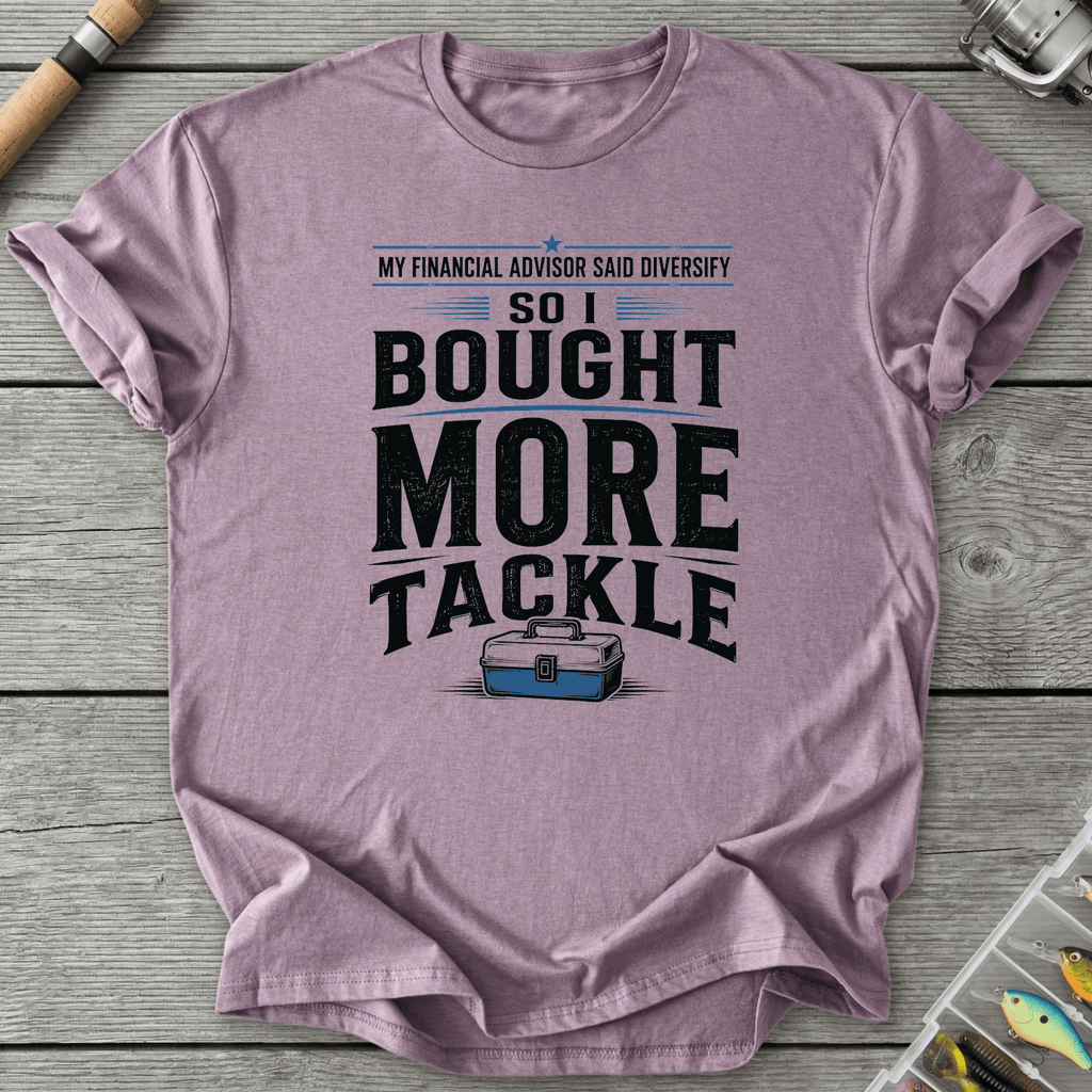 Bought More Tackle T-Shirt in Paragon | River Giants Club