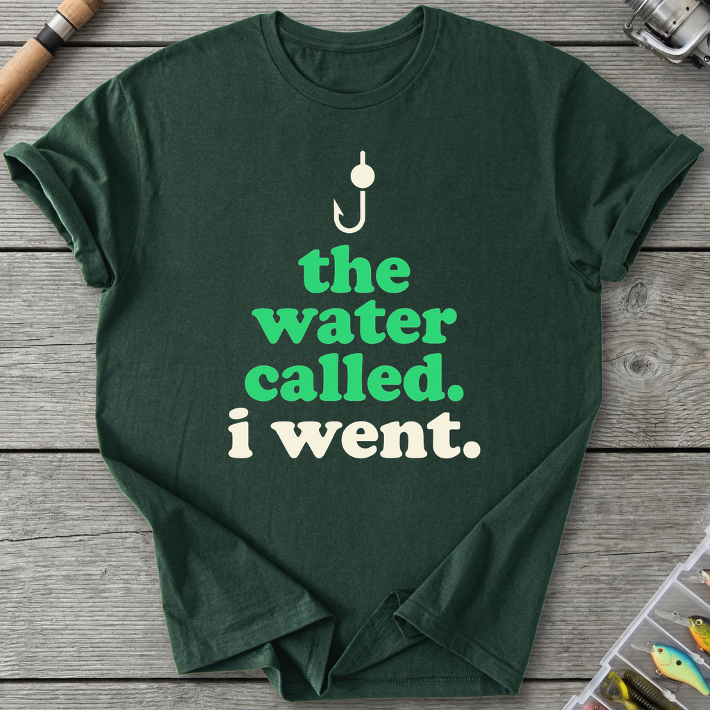 Called I Went T-Shirt in Forest Green | River Giants Club