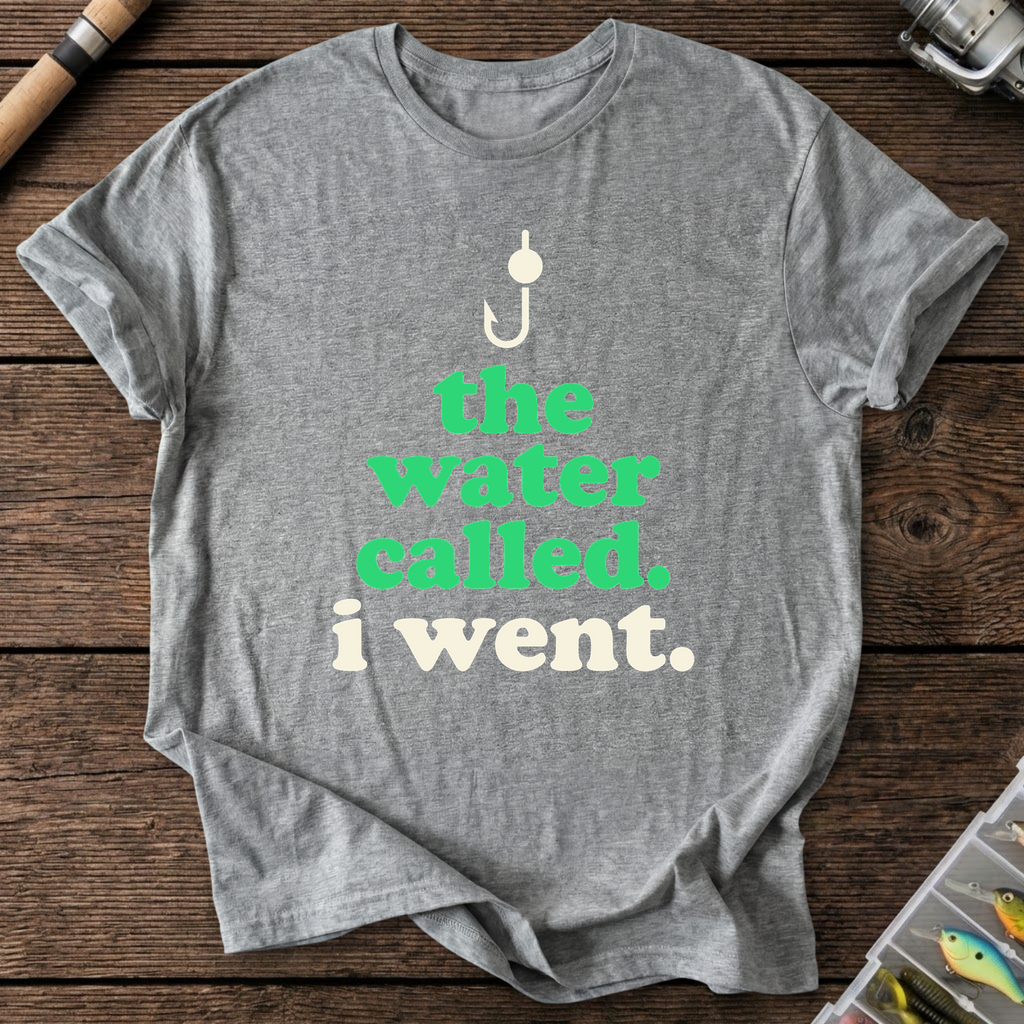 Called I Went T-Shirt in Graphite Heather | River Giants Club