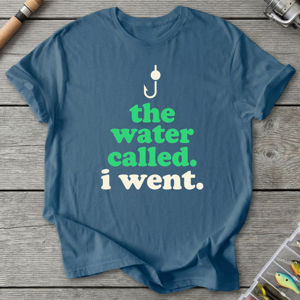 Called I Went T-Shirt in Indigo Blue | River Giants Club