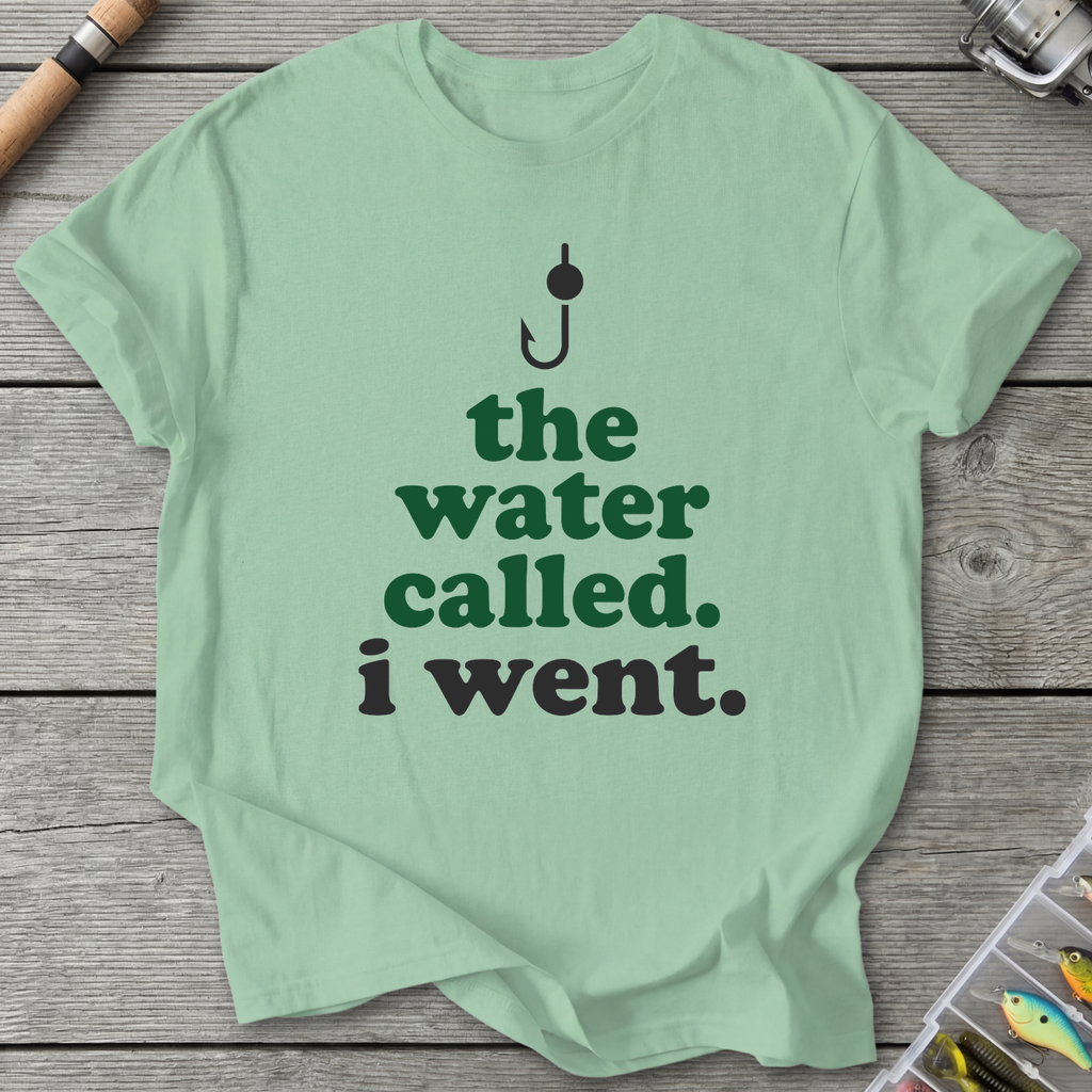 Called I Went T-Shirt in Mint Green | River Giants Club