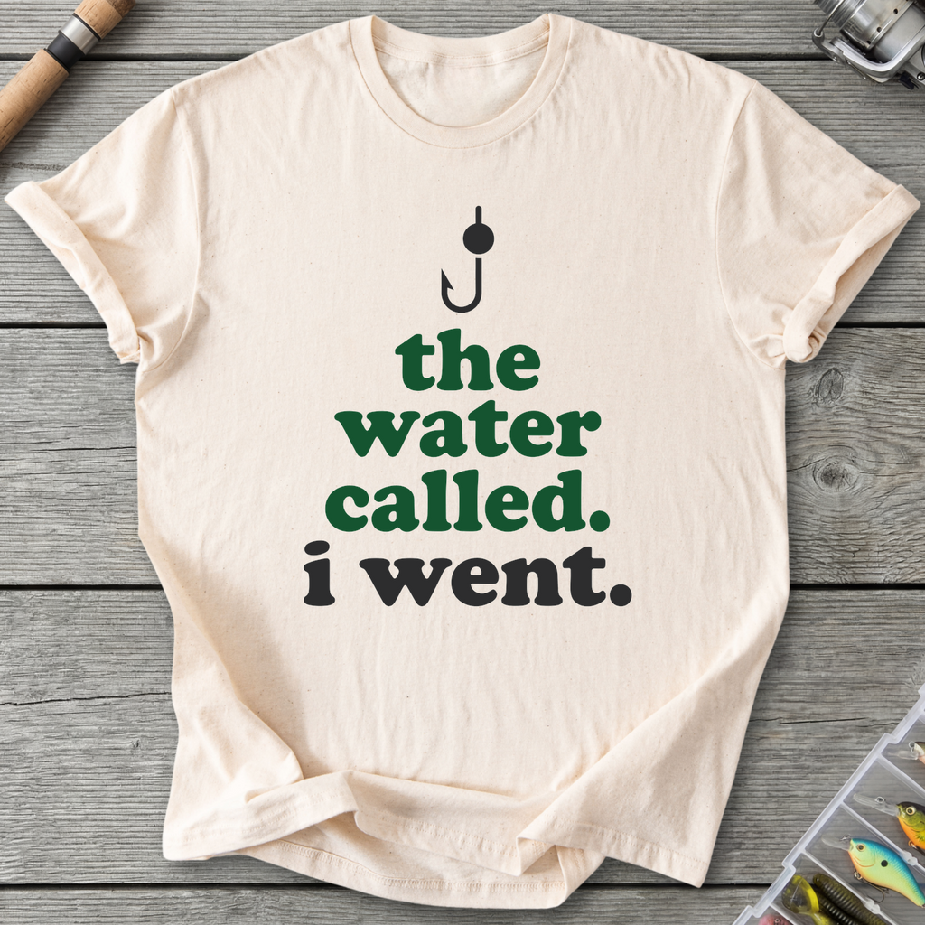 Called I Went T-Shirt in Natural | River Giants Club