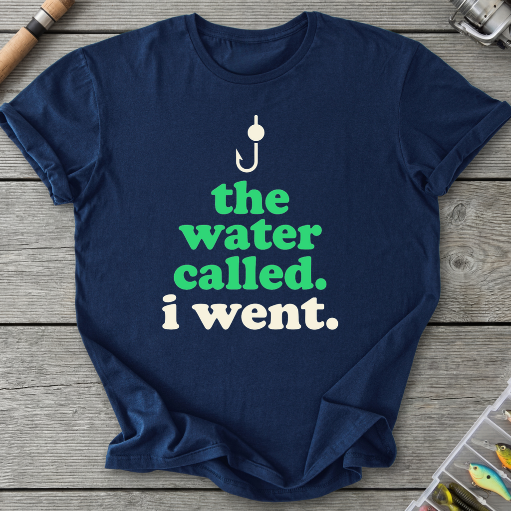 Called I Went T-Shirt in Navy | River Giants Club
