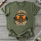Cool Bass Fishing T-Shirt in Military Green | River Giants Club