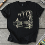 Cypress Swamp Fishing T-Shirt in Black | River Giants Club
