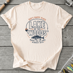 Dad Happy Place T-Shirt in Natural | River Giants Club