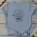Dad Happy Place T-Shirt in Stone Blue | River Giants Club