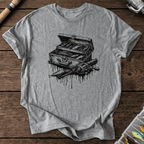 Drip Fishing Gear T-Shirt in Graphite Heather | River Giants Club