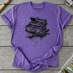 Drip Fishing Gear T-Shirt in Heather Purple | River Giants Club