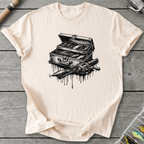 Drip Fishing Gear T-Shirt in Natural | River Giants Club