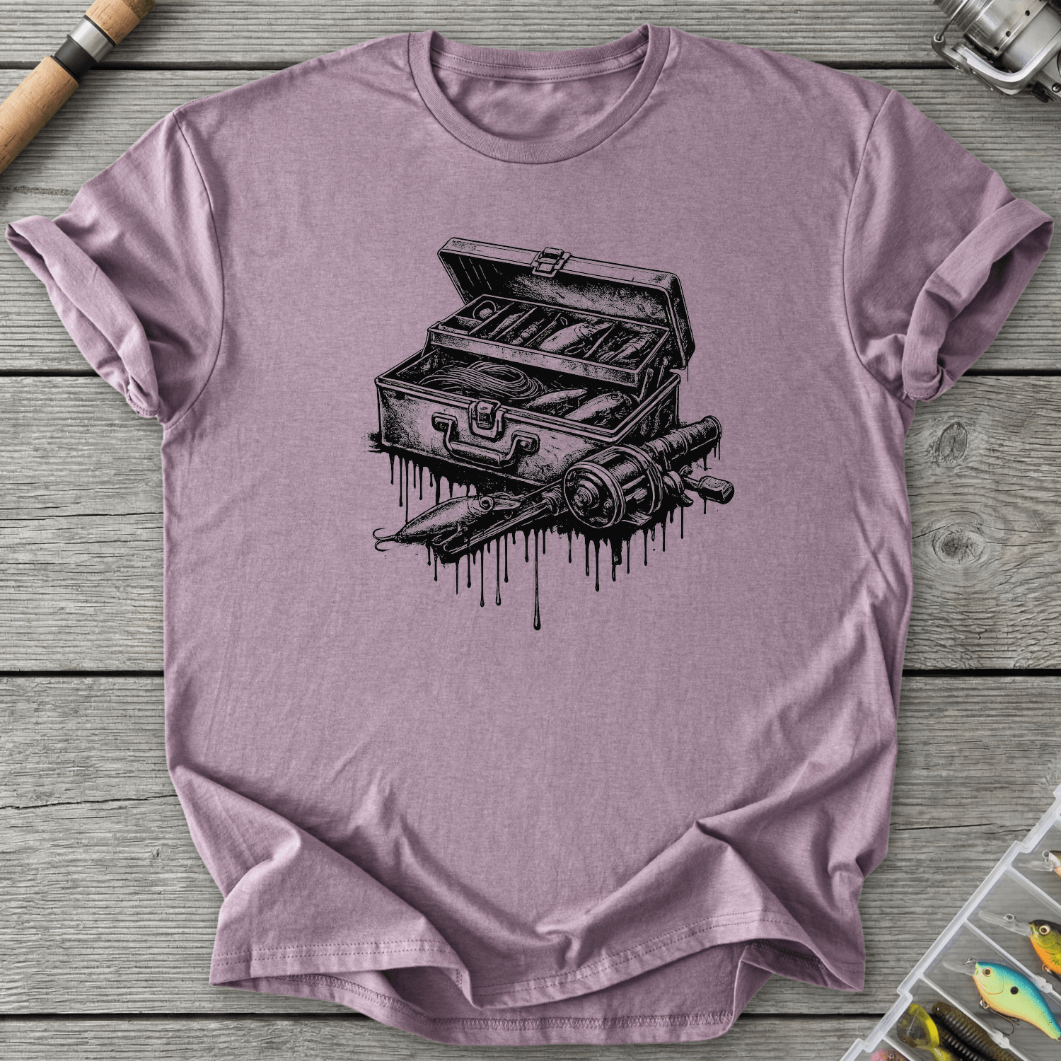 Drip Fishing Gear T-Shirt in Paragon | River Giants Club