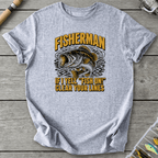 Fisherman Yell T-Shirt in Sport Grey | River Giants Club