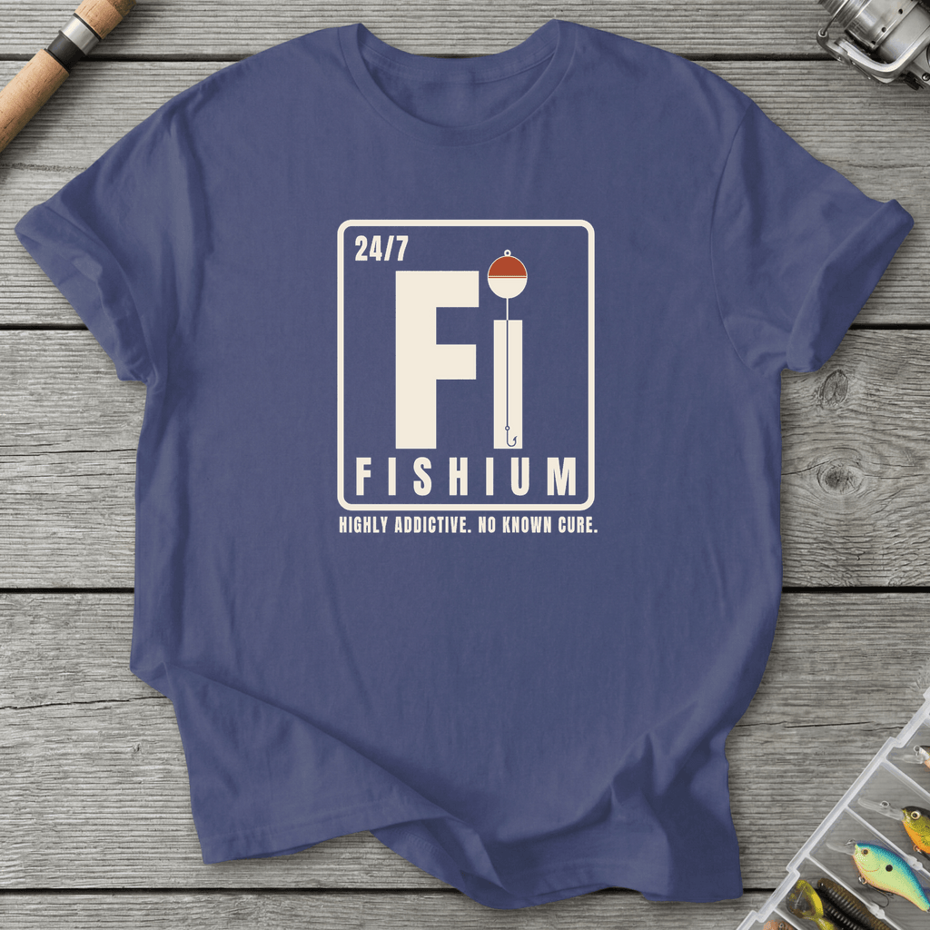 Fishium T-Shirt in Metro Blue | River Giants Club