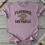 Flounder Keep A Low Profile T-Shirt in Paragon | River Giants Club
