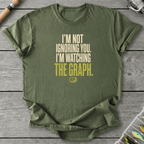 Funny Fish Finder T-Shirt in Military Green | River Giants Club