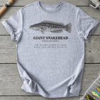GIANT SNAKEHEAD Definition T-Shirt in Sport Grey | River Giants Club