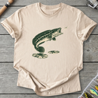 Giant Snakehead Strike T-Shirt in Sand | River Giants Club