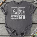 Grandad Fishing T-Shirt in Charcoal | River Giants Club