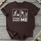 Grandad Fishing T-Shirt in Dark Chocolate | River Giants Club