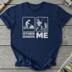 Grandad Fishing T-Shirt in Navy | River Giants Club