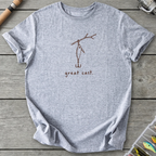 Great Cast Gone Wrong T-Shirt in Sport Grey | River Giants Club