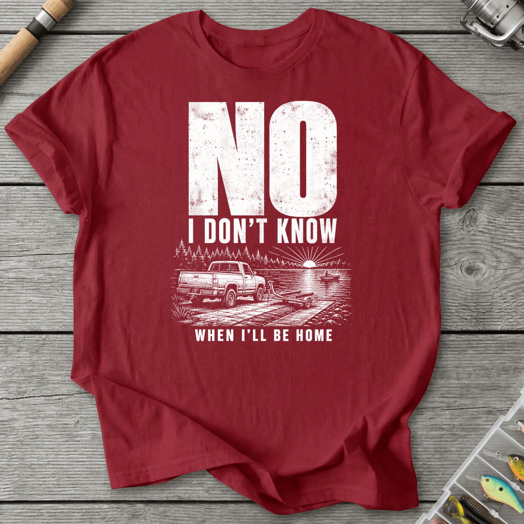 Home Time Unknown T-Shirt in Antique Cherry Red | River Giants Club