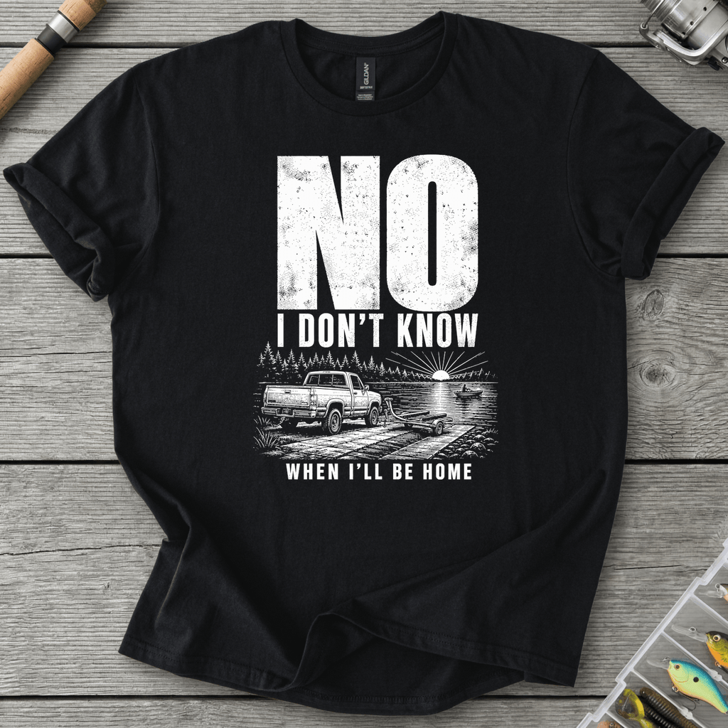 Home Time Unknown T-Shirt in Black | River Giants Club