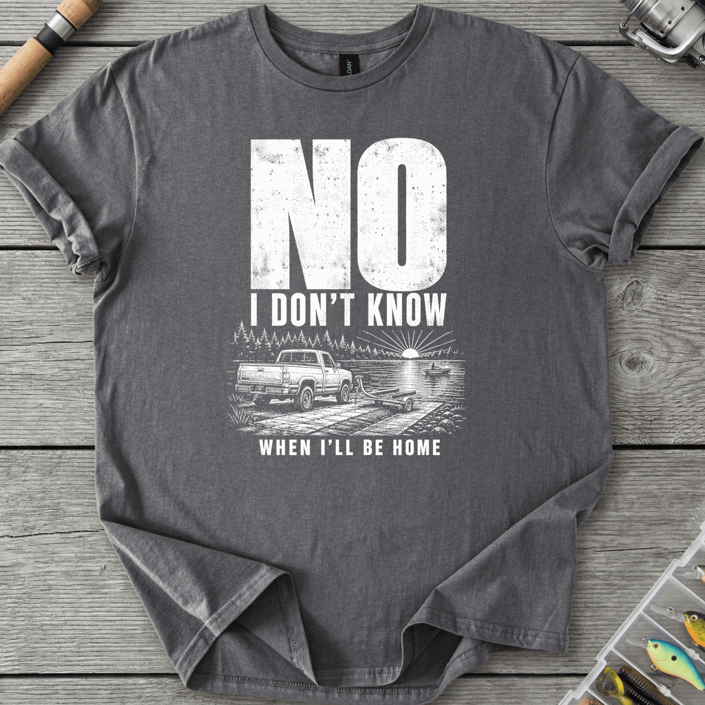 Home Time Unknown T-Shirt in Charcoal | River Giants Club