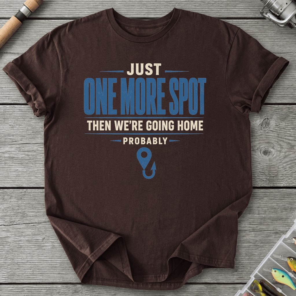 Just One More Spot T-Shirt in Dark Chocolate | River Giants Club