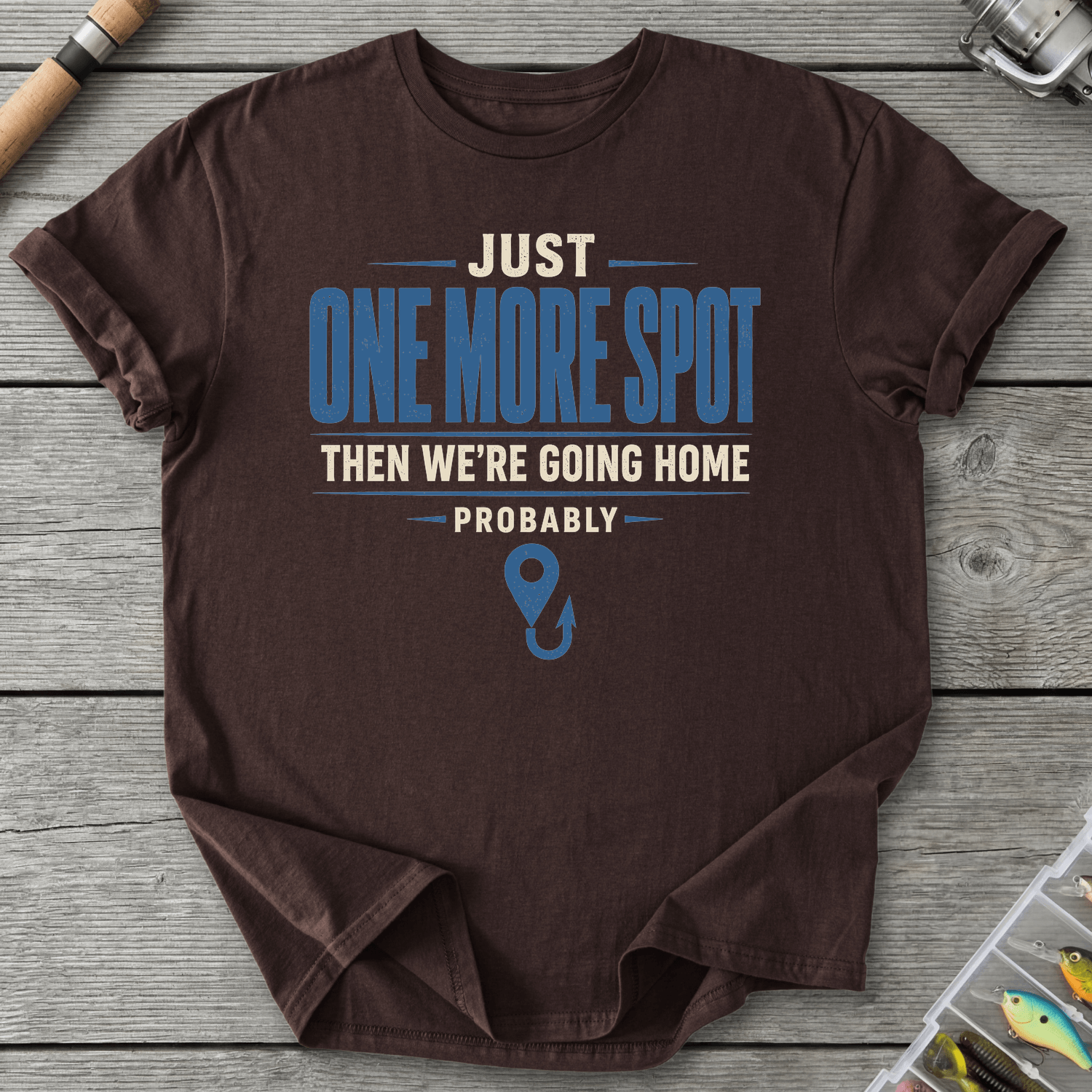 Just One More Spot T-Shirt in Dark Chocolate | River Giants Club