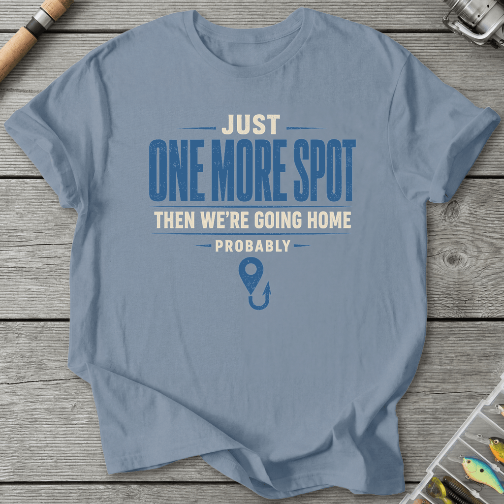 Just One More Spot T-Shirt in Stone Blue | River Giants Club