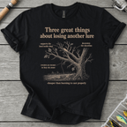 Loosing A Lure T-Shirt in Black | River Giants Club