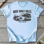 More Honey Holes T-Shirt in Light Blue | River Giants Club