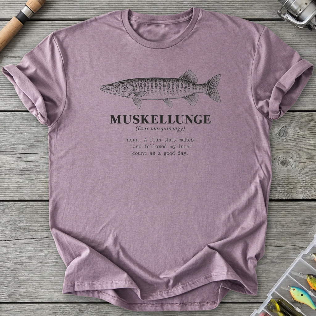MUSKELLUNGE Definition T-Shirt in Paragon | River Giants Club