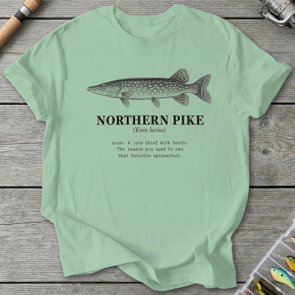 NORTHERN PIKE Definition T-Shirt in Mint Green | River Giants Club