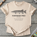 NORTHERN PIKE Definition T-Shirt in Sand | River Giants Club