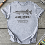 NORTHERN PIKE Definition T-Shirt in Sport Grey | River Giants Club