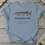 NORTHERN PIKE Definition T-Shirt in Stone Blue | River Giants Club