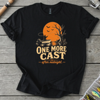 One More Cast After Midnight T-Shirt in Black | River Giants Club