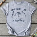 One More Lure And I'll Have Everything T-Shirt in Sport Grey | River Giants Club
