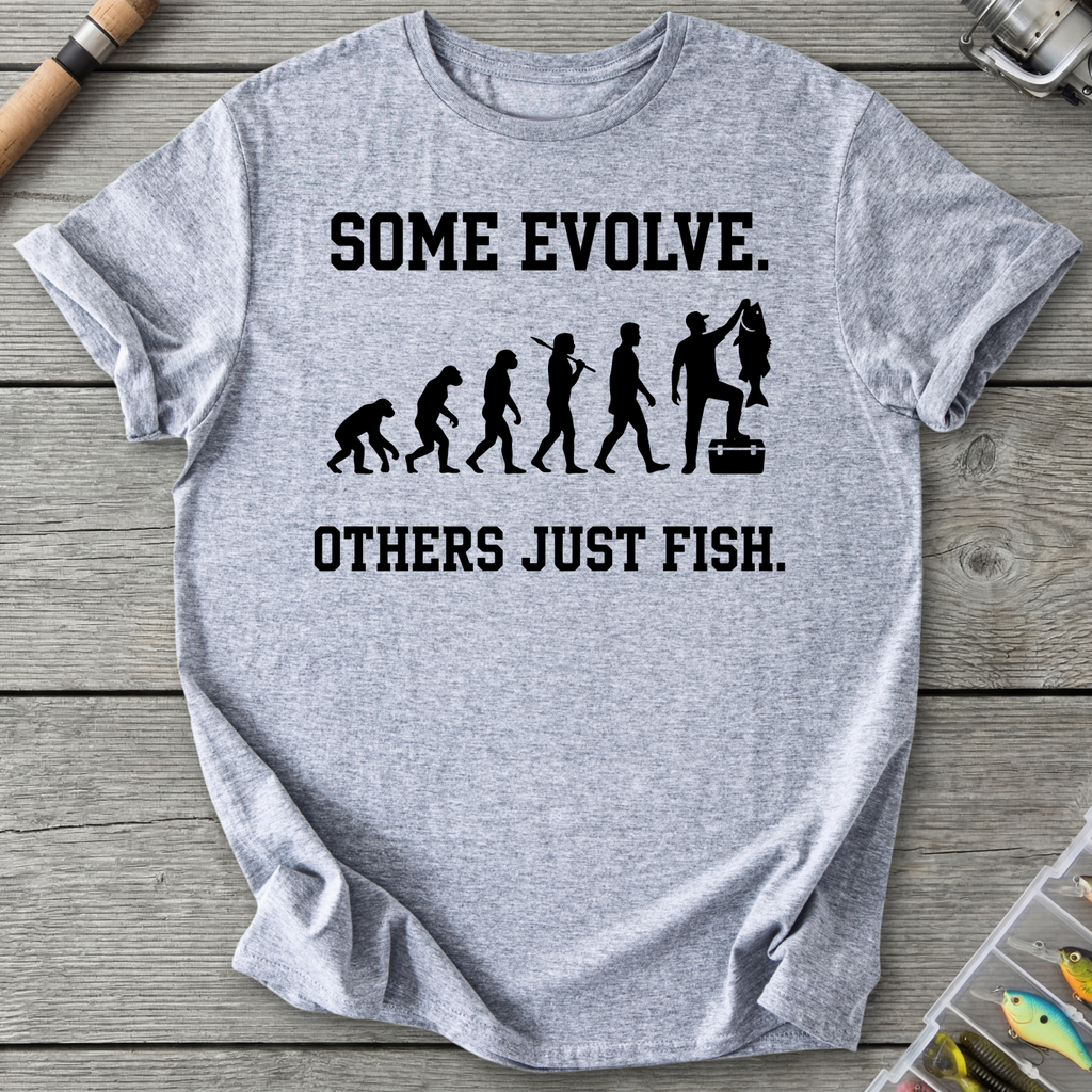 Others Just Fish T-Shirt in Sport Grey | River Giants Club