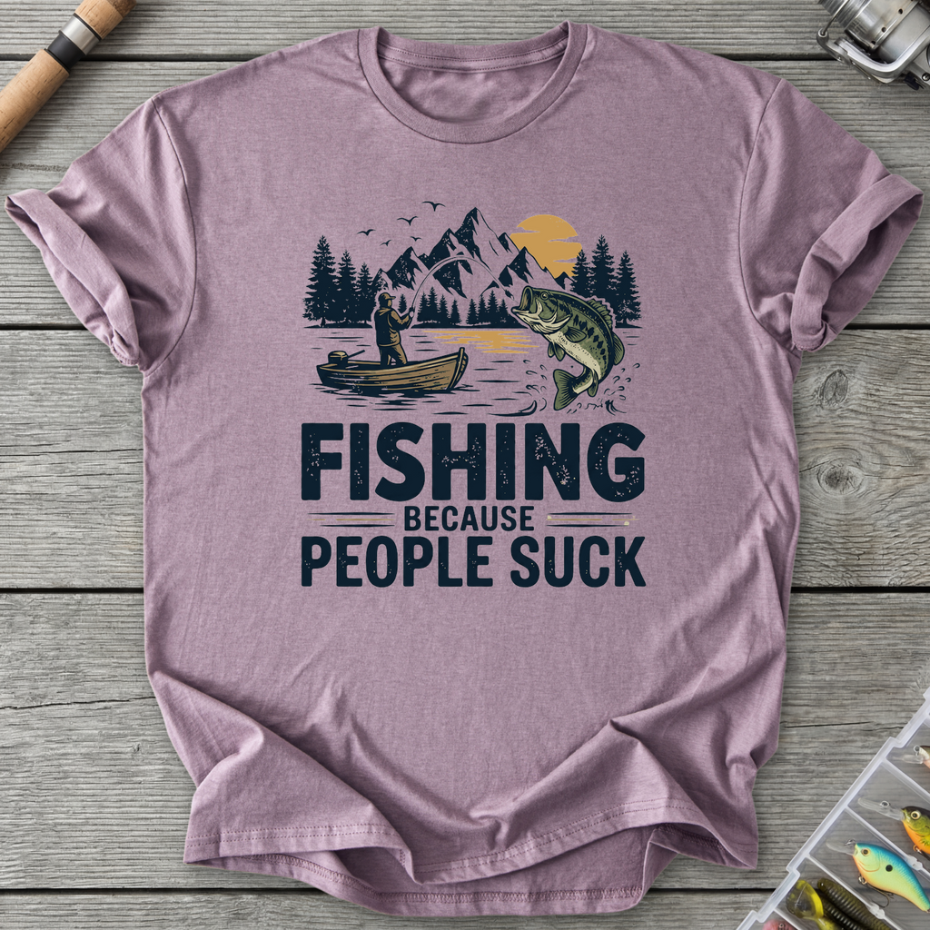 People SUCK T-Shirt in Paragon | River Giants Club
