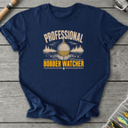 Professional Bobber Watcher T-Shirt in Navy | River Giants Club