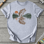 Reflect Bass T-Shirt in Sport Grey | River Giants Club