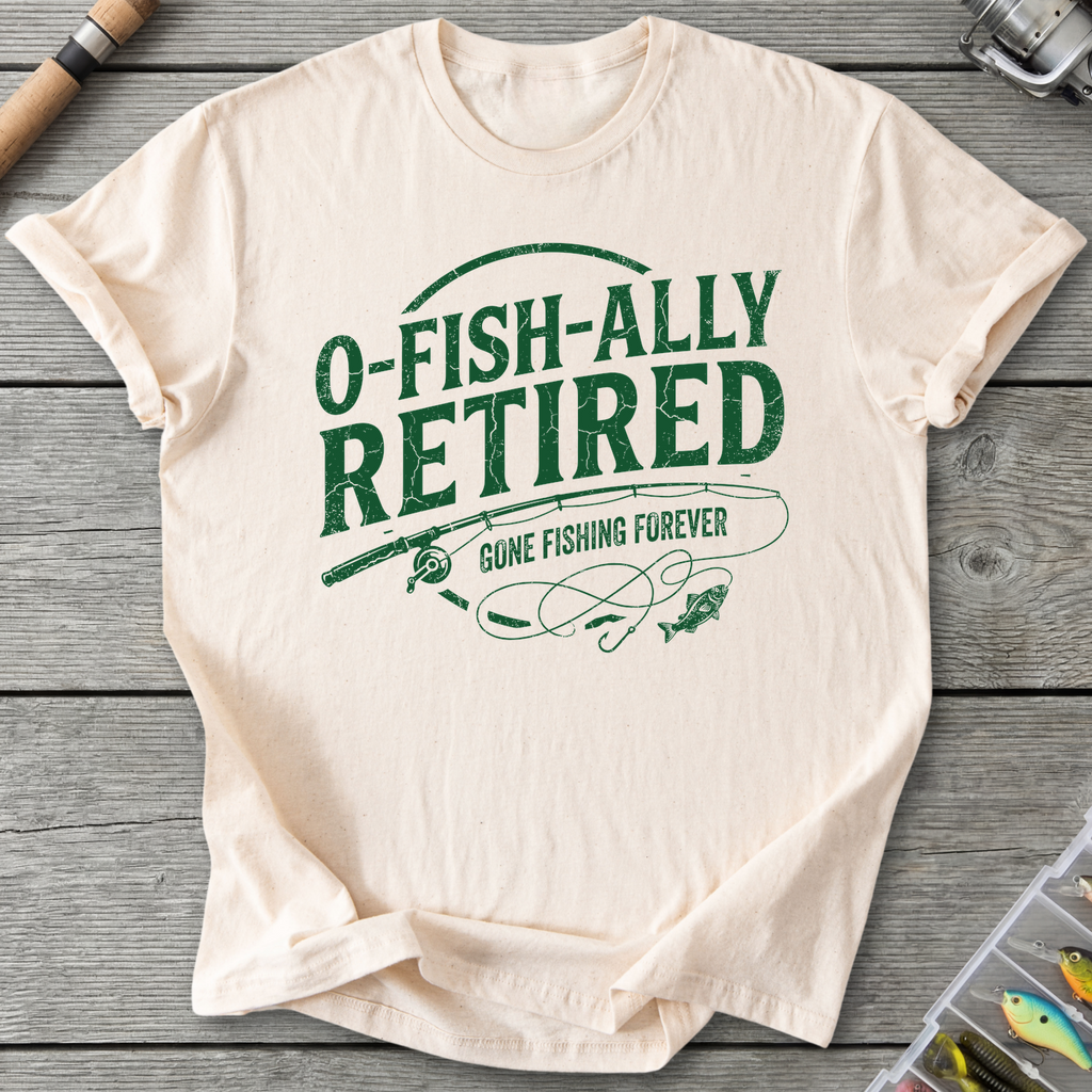 Retired Forever T-Shirt in Natural | River Giants Club