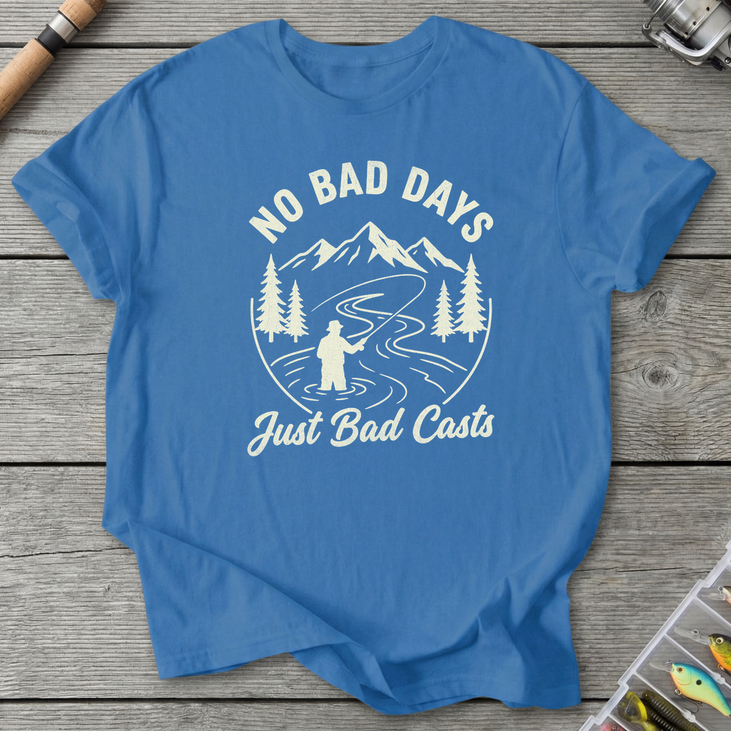 Bad Casts T-Shirt — Iris | River Giants Club
