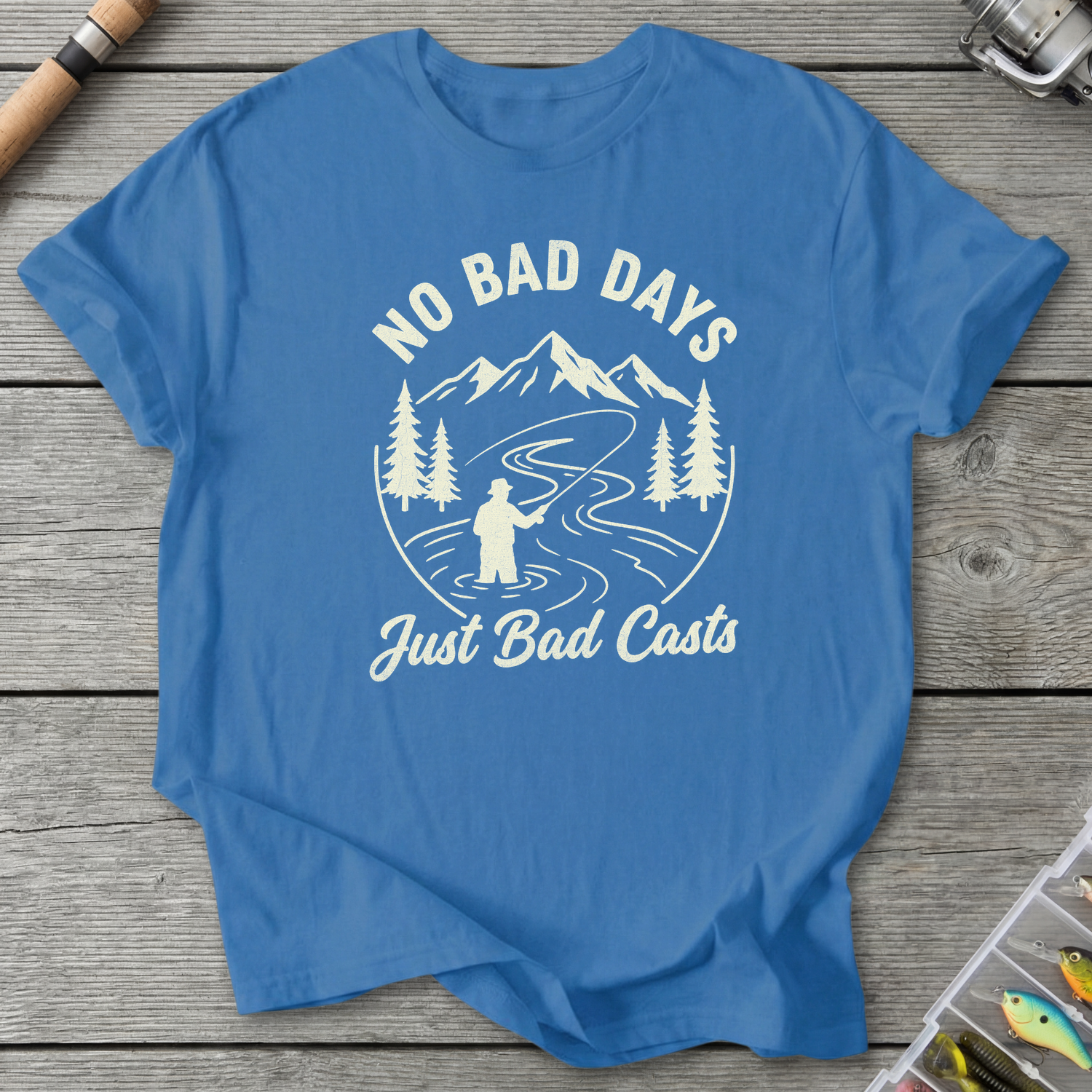 Bad Casts T-Shirt — Iris | River Giants Club