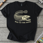 Bad to the Bone T-Shirt — Black | River Giants Club